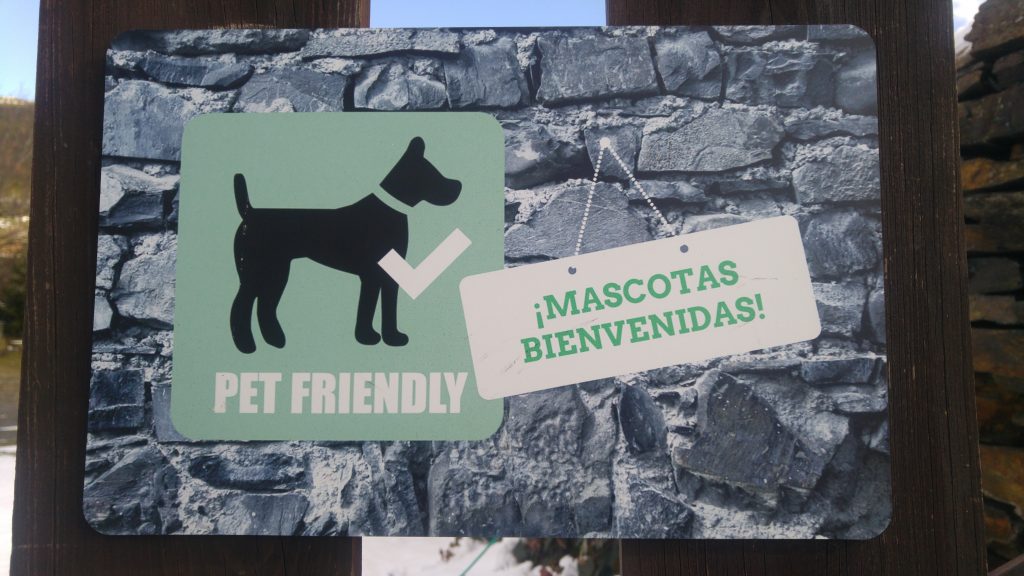 perros bienvenidos a la casa rural