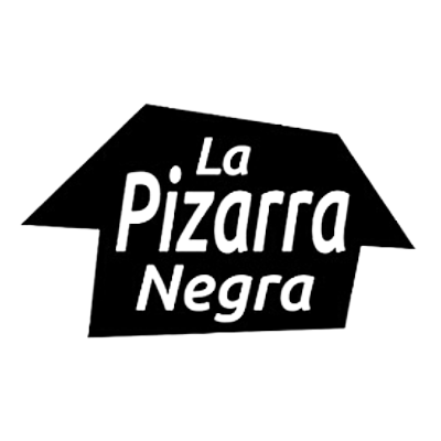 logo de la pizarra negra casa rural