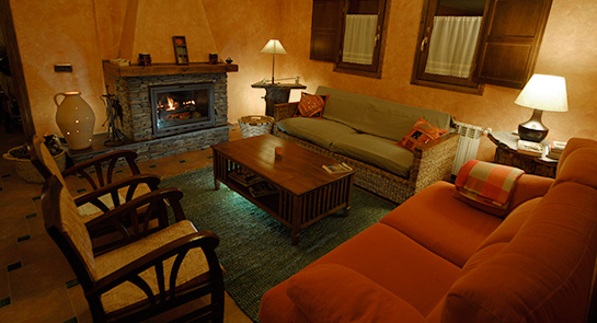 casa rural doce robles salon